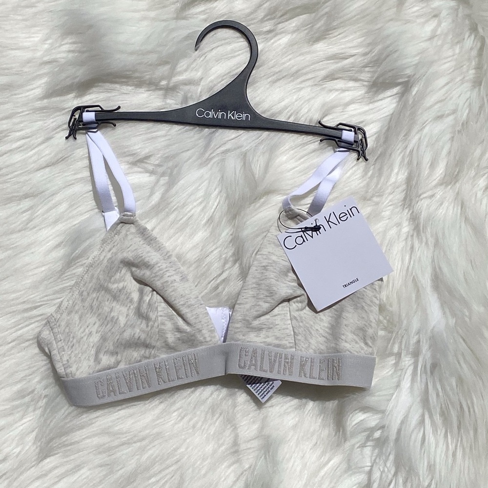 Satin Band CK Bralette